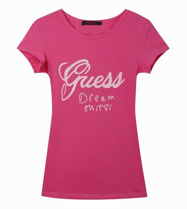 Guess short round collar T woman S-XL-024